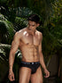 Men's Micromodal Solid Brief - Ultra Soft, Antimicrobial, No Marks Waistband - Peacoat Blue